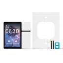 TONGOU DIY WiFi Smart Switch, 3-Switch Smart Home Control Panel Mini, 3.5 inch with LCD Touchscreen and Sigmesh, IR Remote Control, Tuya/Smart Life App, Partition Control, FCC Certificated, ETL Listed