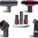 Vacext For Dyson Replacement Vacuum Attachments with 1.25'' Universal Hose Adapter Kit Compatible with Dyson CY22 CY23 Cinetic Big Ball DC58 DC59 DC62, V6 V7 V8 V10 V11 V15 - HouseHold Vacuum Cleaning Kit