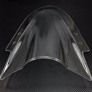 Wind Deflectors For 2013 2014 2015 2016 Ninja 300 300R EX300 EX Motorcycle Double Bubble Windshield WindScreen Black Iridium (Clear)