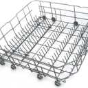 Upgraded Samsung Dishwasher DD82-01073A Lower Rack Assembly Replacement for Samsung Dishwasher Dishrack Modle DW80R5061/DW80R5060/DW80K7050UG /DW80K5050US Series