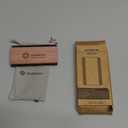 Cashmere Comb for Sweaters, Sweater Comb for Removing Pills and Fuzz, Gentle on Wool & Knitwear, Portable Handheld Clothing Care Tool with Storage Pouch