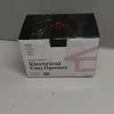 3 in 1 Under the Cabinet Electric Can Opener, Blade Sharpener, Bottle Opener, Under The Counter Mount, For Large And Small Cans (Black)