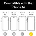 2 x BodyGuardz PRTX Screen Protector for iPhone 14 Pro Max, Shatterproof Synthetic Glass, Case Friendly, Smudge Resistant Clear Protector with Easy Installation Process