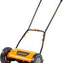 LawnMaster LMRM1401 Push Reel Lawn Mower 14-Inch 5-Blade