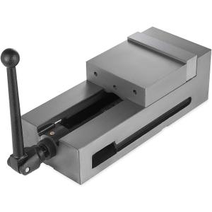 Vevor High Precision Milling Vice 6 Inch,Bench Clamp Vise Nodular Cast Iron Material,Flat Clamp Vise Mill Vise for Milling Drilling Machine and Precision Parts Finishing: Tools & Home Improvement