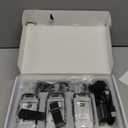 HTD 825 Long Range Two Way Radio - Waterproof Rechargeable Walkie Talkies- Premium Communication Devices with VOX Function 3 Pack for Outdoor Adventures Camping Cruises for Adults, Black