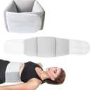 Lumbar Support Pillow for Sleeping, Adjustable Lumbar Support Cushion with Ergonomic Curve, Soft Silk Cotton Lumber Pillow, 360 Wraparound Design for Bed, Office Chair & Car Seat