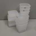 Cambro Food Storage Storage Containers with Lids (BPA-Free and Translucent) - 16 and 32 oz (ounce) Food Storage Container - (20 Piece Set)