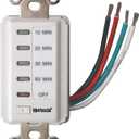 Woods 59008 in-Wall 60-Minute Digital Countdown Timer; White