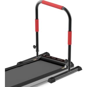 Adjustable Walking Pad Handle only, 19.7 inch Wide, 38 inch Max Height, Red
