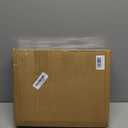 Extra Capacity Plastic Hanging File Folders,12 Pack Reinforced Hang Folder,Heavy Duty 1 Inch Expansion,Filing Cabinet Folders Letter Size for Bulk Files/Medical Charts (Sides Sealed, Black)