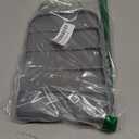 30 inch Silicone Sink Splash Guard, Longer Sink Mat with Drip Catcher for Faucet, Tray for Kitchen, Bathroom, Farmhouse, Gray, Flexible, Concave Convex, Drain Water Quickly