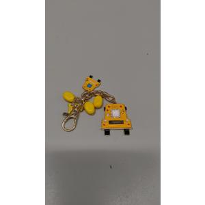 Keychain,Bus,yellow