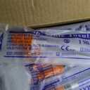 U-100 1cc Syringes with 31g 5/16" (8mm) , Individually Wrapped, Pack of 100