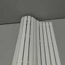 Bath Mat Bathroom Runner Long Large Rugs Floor Wood Shower Bathtub Waterproof Non Slip Accessories 16x48 Inch Easy to Clean, White, 1 pc