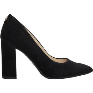 Nine West Women's Astoria9x9 Pump, Black Suede, 8.5