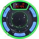 Bluetooth Speakers, DuoTen IPX7 Waterproof Wireless Portable Bluetooth Speakers w/LED Display, FM Radio, Suction Cup, Light Show, Loud Stereo Sound and Bass for Shower, Pool, Party, Travel, Outdoors