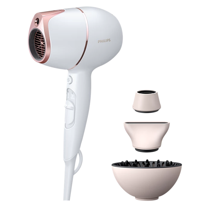 PHILIPS Philips BHD628/03 Sense IQ Haridryer Compact (1800W), 0.70 kilograms