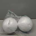 Styrofoam Balls 8 Inch,2PC Large White Foam Balls for Crafts, DIY Craft Giant Foam Ball for Home and School,Smooth Solid Round Ball(Styrofoam-8in-2pc)