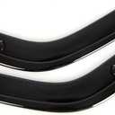 1Pair Interior Door Grab Handle Inserts Cover Trim for 2011-2018 Jeep Wrangler JK (Black)