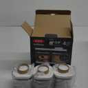 OXO POP 3pk Plastic Mini Square Food Storage Container Set White: Air Tight Seal, Dishwasher-Safe, 0.2L Capacity