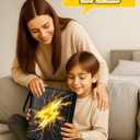 for 9 Pocket Card Binder for 900 Cards - Large Capacity Trading Card Collection Album Folder with Zipper for Women Teens Girls Golden Design for Sports Cards Game Cards