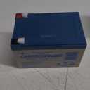 Powersonic PS-12120F2-12 Volt/12 Amp Hour Sealed Lead Acid Battery with F2 Terminals