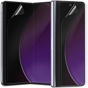 [3+3] for Samsung Galaxy Z Fold 7, Clear TPU+EPU Screen Protector [3 Pack Inside + 3 Pack Front] HD Clarity for Ultimate Protection, Scratch Self-Healing, Easy Installation with Alignment Jig