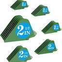 Clipper Guards Compatible with Wahl 10 12 14 16 18 20 Hair Clipper Guards 6pcs Extra Long Clipper Guard Attachments 2.5 Inch Clipper Guides Multiple Sizes Universal 2.5", 2.25", 2", 1.75", 1.5", 1.25"
