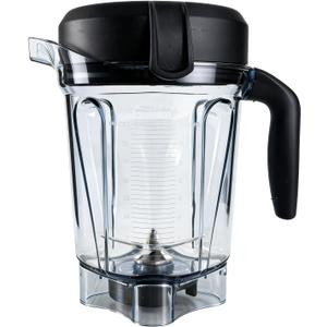 Blender Pitcher 64oz Low-Profile, Replacement Pitcher for 750 5200 7500 6300 Vm0103 Vm0197 E310 G/Classic C/Explorian/Commercial series etc