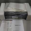 Bonsenkitchen Vacuum Sealer Machine, Stainless Steel Food Sealer Vacuum Sealers with 100 Bags & 1 Roll Bag, 5 Food Vacuum Modes, Built-in Cutter & Bag Storage, Silver-Black