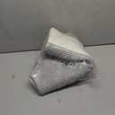 JMvicyroam Large Woven Laundry Basket Hamper,60L Cotton Rope Storage Bin for Blankets, Toys and Clothes, Decorative Tall Nursery Hamper for Living Room, Baby Nursery, Bathroom and Bedroom, White and Grey