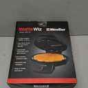 Mueller Heart 5 Waffle Maker, Waffle Iron, Adjustable Browning Control & Nonstick, Cool Touch Handle, Easy to Clean, Small Kitchen Appliances