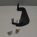 Pafeooui 8 Pack Mattress Retainer Bar – Heavy-Duty Anti-Slip Mattress Gripper for Wooden/Adjustable/RV Beds | Black Iron Stabilizers with 32 Screws (10.2” x 3.1” x 3.5”)