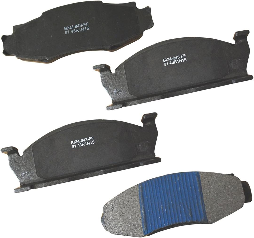 Bendix Premium SBM91 Semi-Metallic Front Brake Pads for Select Models American Motors AMX,Concord,Eagle,Gremlin,Hornet,Pacer,Spirit,Ford,Granada,Maverick,Jeep,Scrambler,Lincoln,Mercury,Monarch