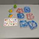 Sandwich Bread Cutters Vegetable Shapes for Lunch Bento Box Accessories Kit Includes Fruit Cutter, Animal Food Picks, Cookie Cutters, Fun Stickers, Easy to Use (Large)