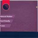 Manduka eKO Yoga Mat - 5mm Natural Rubber | Eco-Friendly | Soft Textured Surface| Natural Next-to-Skin Feel (71" x 26", Acai Midnight)