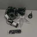 Smart Ring Christmas Tree Lights with Star Topper Indoor Outdoor - 7Ft x 20 Lines String 400 Optimum LED Easy App Control Images Color Changing Timer Remote Waterproof for 6 7 7.5 Ft Xmas Trees