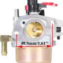 Squall-2100 Carburetor for Troy-Bilt Squall-2100 Squall-210 Squall-210e 31a-2m5e711 Snow Blower Part 751-12098 951-14093 951-12098 Cub Cadet Troy Bilt 265-JU 265-JU-11 HY-165J A135 HY-170JA