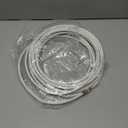 Digital Audio Coax - Coaxial Cable with RCA Connections, 75 Ohm - Low and High Frequency RG6 Coax - Subwoofer Cable - (S/PDIF) White, 35 Feet