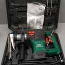 1-1/4" SDS-Plus Rotary Hammer Drill, 12.5 Amp 3 Functions Corded Vibration Control Rotomartillo with Safety Clutch for Concrete, Includes 3 Drill Bits, 2 Chisels, Carrying Case