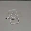 Stronger Magnetic & Shockproof for iPhone 17 Pro Max Case,Fit for MagSafe, with Screen Protector & Wrist Strap, Military-Grade Drop, Translucent Slim for iPhone 17 ProMax Case,Glacier White