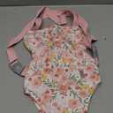 GAGAKU Baby Doll Carrier for Little Girls Baby Carrier for Dolls Reborn Baby Doll Carrier Toddlers 3 Years Old Babydoll Carrier - Pink Rose of Sharon