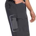 Moosehill Mens Cargo Hiking Shorts Lightweight Water Resistant for Casual Golf Work Tactical Fishing with 6 Pockets, 7XL