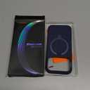 TORRAS Q3 Silicone 360 Spin for iPhone 17 Pro Case with Stand, Fit for MagSafe, Magnetic Ring Kickstand with Camera Control, Liquid Silicone Rubber Soft Phone Case for iPhone 17 Pro 6.3'', Deep Blue