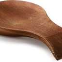 Patelai Acacia Wood Spoon Rest for Stove Top Bamboo Holder for Spatula Rest for Kitchen, Counter Spoon Holder for Countertop, Modern and Rustic for Farmhouse as Dining Table Decoration (Brown)