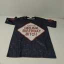ENOPINK Womens Sequin Glitter Shirt Dress Size S