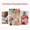 Momcozy ComfortNip Cooling Comfort & Touch Free Nipple Cream, Nipple Cream for Breastfeeding, Instant Relief, Plant-Based Formula, Newborn Essentials with Cooling Ceramic Applicator, 1.76oz (50g)