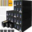 Trading Card Storage Box, 24000+ Cards Storage Box for Commander Display, Trading Cards Organizer with 72 Card Dividers, Labels & Tapes, Visible Card Deck Box for TCG MTG PTCG Sport Cards