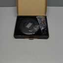 ARAFUNA Portable CD Player Bluetooth with FM Radio, 2000mAh Rechargeable CD Player for Car with LCD Screen, Anti Shock Protection Compact Player with Headphone, AUX Cable (Black)